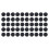 50 Pack Practice  Balls 42mm Soft PU Realistic Feel Limited Flight Black 1
