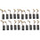 20pcs Carbon Brushes for DWE4120 DWE4011 Grinder Motor Replacement Part 1