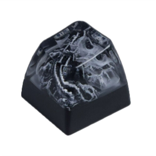 Ancient Building Mountain  Keycaps Personalized Handmade  Interesting Key Cap for Mechanical Keyboard A