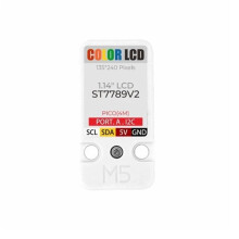 Unité LCD de 1,14 Pouce, Affichage 135x240 Pixels, pour M5Stack Core, pour , Projets Électroniques DIY, Affichage de Pixels IoT