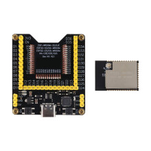 Carte de Test de Programmation ESP32 avec Module Wi-Fi 5.0 N16R8 XH-S3E et Microcontrôleur Double Cœur pour ESP-32S ESP32-S3