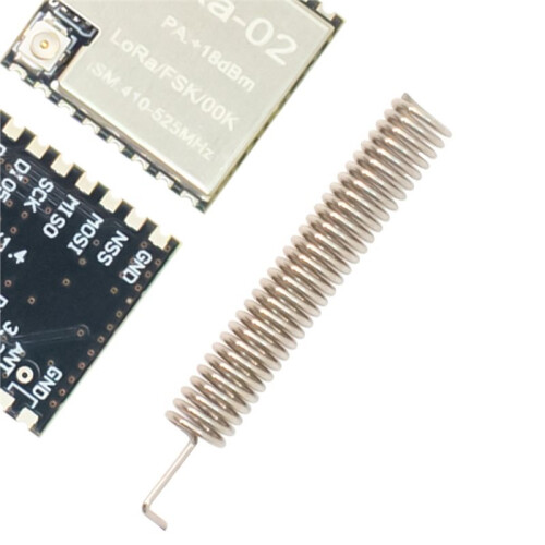 Modulo Ra-02 SX1278 LoRa Wireless RF Data Transmission Module SPI Interface 433MHz Maximum Distance 10KM per 2