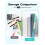 30 Pack File Folders, 11 Ring Plastic Envelopes, Clear Folder for Documents with Label, 3 Ring Binder Pocket Organizer 8
