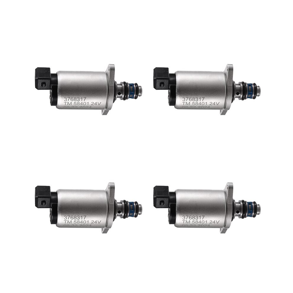 4X 24V Proportional Solenoid Valve 376-8317 3768317 For 923636.0756 Tractor Truck Forklift Excavator Hydraulic 4714081845639