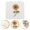 Travel Makeup Mirror with Magnification: Double-Sided Square Compact, Portable for Purse Handbag 3