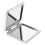 Travel Makeup Mirror with Magnification: Double-Sided Square Compact, Portable for Purse Handbag 4