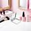Travel Makeup Mirror with Magnification: Double-Sided Square Compact, Portable for Purse Handbag 5