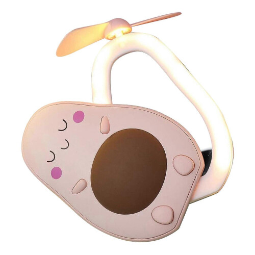 Avocado Shaped Portable USB Handheld Fan, Brown 1