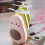Avocado Shaped Portable USB Handheld Fan, Brown 4