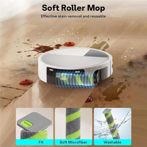 For   Max 705 Combo Accessories with Roller Mop Dust Bag HEPA Filter Side Brushes 1