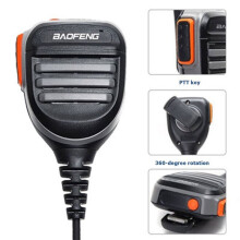 Walkie Talkie Speaker Microphone for UV-5R UV-82 BF-888S K-Type Handheld Microphone for Hiking