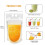 100 Clear Reusable Drink Pouches Set + 100 Wrapped Straws for Adults 3