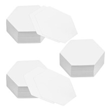 600 Sztuk Papieru do Pikowania, Szablony do Pikowania, Kształty Papieru do Pikowania, Szablony Sześciokątne, Szablony do Pikowania