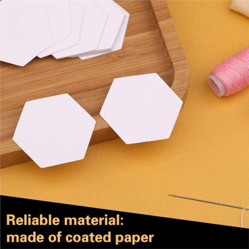 Carta da 600 Punti per Patchwork, Modelli per Patchwork, Forme per Patchwork, Modelli Esagonali per Patchwork. 2