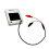 Oscilloscope pour DSO 112A,  Oscilloscope Numérique Portable à Écran Tactile TFT, Interface USB, 2 MHz, 5 Msps 2