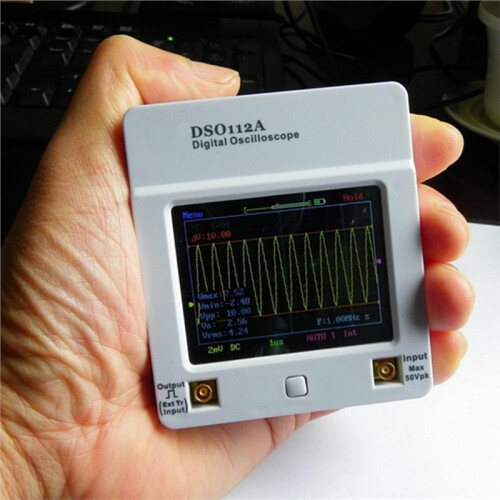 Oscilloscope pour DSO 112A,  Oscilloscope Numérique Portable à Écran Tactile TFT, Interface USB, 2 MHz, 5 Msps 2