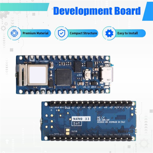 For   33 IoT ABX00027 ATSAMD21 Development Board WiFi BLE Module Onboard Antenna for IoT Prototyping 1