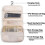 Multifunctional Foldable Cosmetic Bag with Hook, Storage Organizer 2