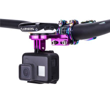 ZTTO Soporte para Ciclocomputador de Potencia de Bicicleta para Cámara, Linterna, Monitor de Frecuencia Cardíaca, Bicicleta de Carretera y MTB C