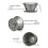 Pure Titanium Coffee Filter Cup Hand Brewed Coffee Filter Reusable Pour over Coffee Dripper Cone Manual Coffee Brewing 6