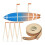 Suporte de Parede para Prancha de Snowboard, Surf e Wakeboard (4 Peças) 2