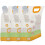 Multi26X23CM - Pochette trasparente per articoli da toilette, 2 pezzi, impermeabile. 4