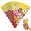 16*16cmDisposable Cone Popcorn Bags for Candy & Snacks 2