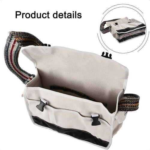 Heavy Duty Electrician Tool Pouch with Spacious Main Compartment & Adjustable Strap 1