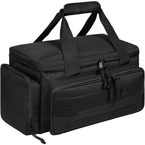 Heavy Duty Waterproof Electrician Tool Bag, Reinforced Base Contractor Organizer 2