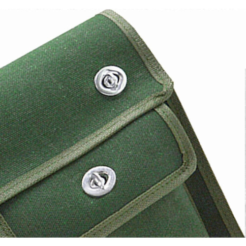 Heavy Duty Canvas Tool Bag Multi-Layer Organized Storage for Woodworkers & Electricians 1