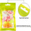Resealable Food Storage Bags, Clear Window, Multi-Pack 5