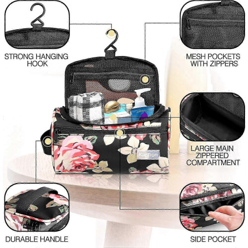 2026 Hanging Toiletry Bag for Everyone, Organizes Multiple Items 1