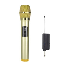 1 to 1 Wireless Microphone with Rechargeable Receiver UHF Dynamic Handheld Microphone for Party Church Show Meeting