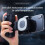 Single-Axis Phone Grip with  LED Selfie Light, Adjustable Angle Stabilizer Handle for Smartphone Photography 3