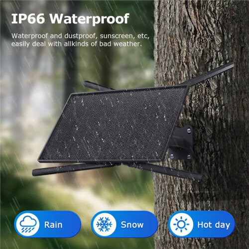 20W 4G SIM Card Solar Router with Solar Panel 20100mAh Battery Waterproof 50 Meter Coverage Range Solar Router 2