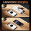 Magnetic NFC Ink Smartphone Case, Suitable for  17 Pro Max.DIY Pattern Ink Mobile Phone Case Orange 6