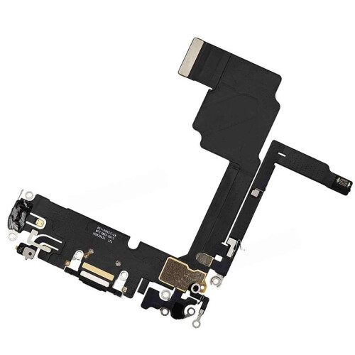 Replacement USB‑C Charging Port Flex Cable with Built‑in Microphone for 15 Pro, Fix Not Charging, No Data Connection 1