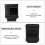 Fallrohrfilter, Laubfänger, Fallrohrfilter, Fallrohrsiebfilter, 2x3 und 3x4 Abflussrohr (2er-Pack Schwarz) 3