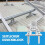 8 Pack Solar Panel Holders, Roof Hooks, 10-60 Attachment Solar Module, Adjustable Pv Module Holder for Solar Panel 4