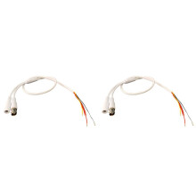 2X Moniteur Câble Analogique à Cinq Cœurs Câble de Puissance Vidéo Câble Étanche à 5 Cœurs Câble BNC de la Tête de la Caméra
