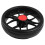 10-Inch Push-Pull  Cart Wheel for 10mm Axle - EVA Foam and Plastic Construction in Multiple Colors 3