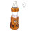 2-in-1 Solar Camping Lantern with LED Light and Adjustable Fan, USB Charging Station Silver US Plug 2