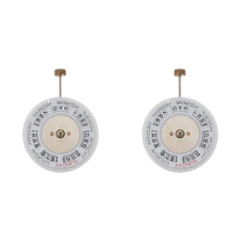 2X 2813 8205 Automatic Movement Watch Double Calendar Day Date Accuracy Direct for Mechanical Watch Movement Repair