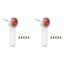 2X Otoscope with Light,Digital Otoscope W/1.85in IPS Screen, 720p HD Ear Wax Removal Tool Camera