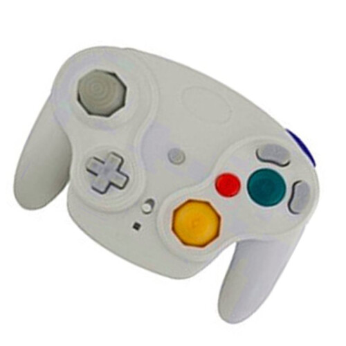 Wireless Game Controller for GameCube NGC Console with 2.4GHz Receiver Adapter Ergonomic Joystick Gamepad Manette C 2