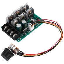3X 9V-55V 9/12/24/36/48/55V 40A Regolatore di Velocità del Motore ZW40 Regolatore di Controllo Della Velocità PWM Elettrico con Interruttore