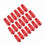 Red Racing Wheel Nuts M12x1.5 20 Pack 18