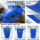 MARCHWAY Floating Waterproof Dry Bag Backpack, Roll Top, 5L/10L/20L/30L/40L 3