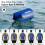 MARCHWAY Floating Waterproof Dry Bag Backpack, Roll Top, 5L/10L/20L/30L/40L 5