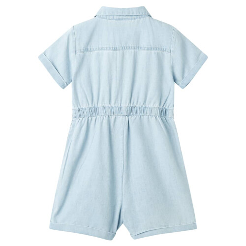 VidaXL Kids' Onesie with Short Sleeves Soft Blue 92 1